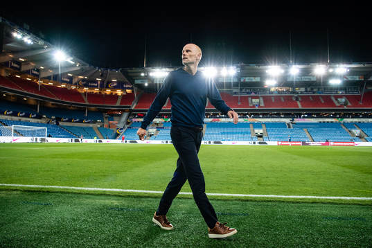 Ståle Solbakken, head coach of Norway