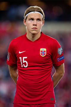 Jens Petter Hauge of Norway