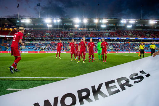 Martin Ødegaard, Birger Meling and the players of Norway