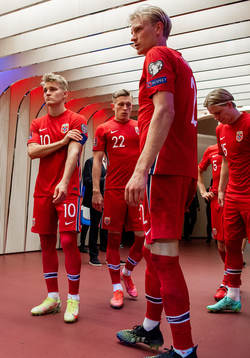 Martin Ødegaard, Marcus Holmgren Pedersen and Morten