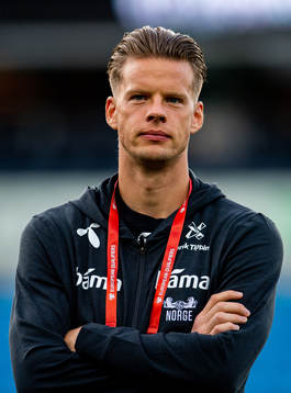 Goalkeeper Ørjan Håskjold Nyland of Norway