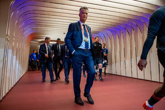 Louis van Gaal, head coach of Netherlands