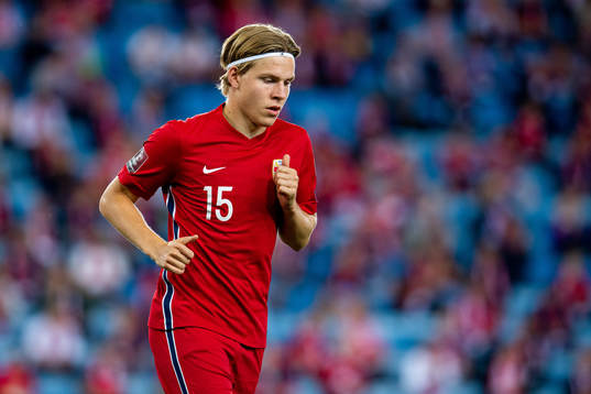 Jens Petter Hauge of Norway