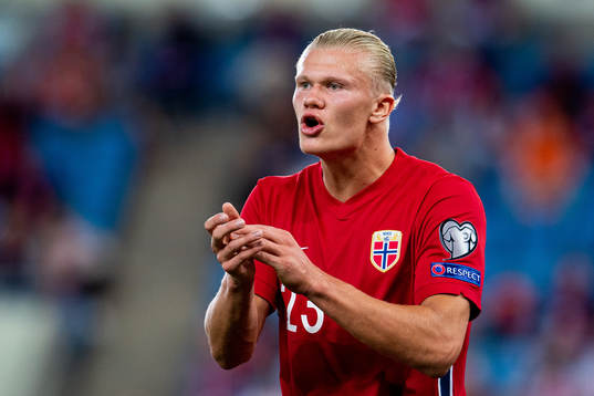 Erling Braut Haaland of Norway