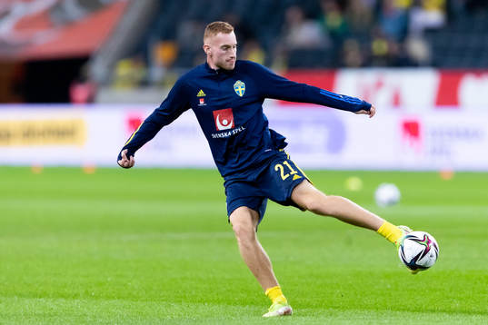 Dejan Kulusevski of Sweden