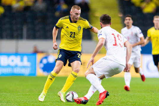Dejan Kulusevski of Sweden