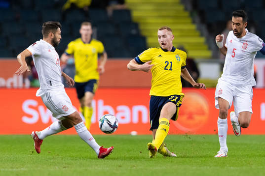 Dejan Kulusevski of Sweden