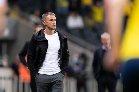 Head coach Luis Enrique of Spain