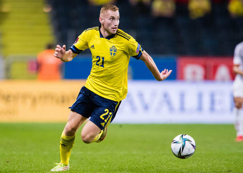 Dejan Kulusevski of Sweden