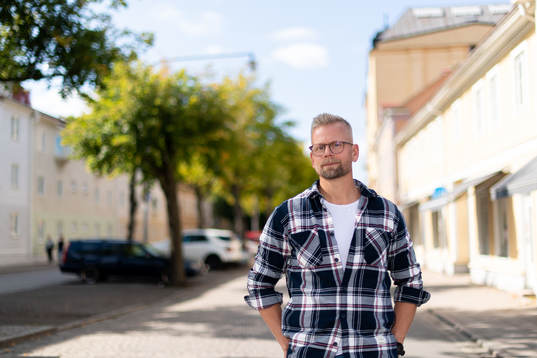 Den f.d. ishockeyspelaren Johan Davidsson