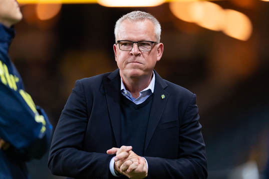 Head coach Janne Andersson of Sweden