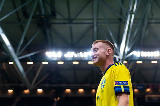 Dejan Kulusevski of Sweden