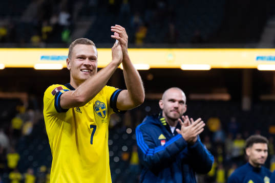 Viktor Claesson of Sweden celebrates