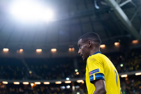 Alexander Isak of Sweden