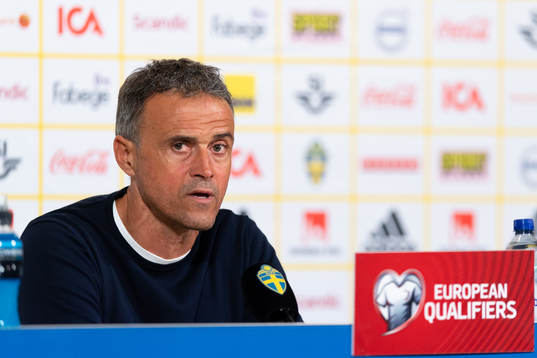 Head coach Luis Enrique of Spain
