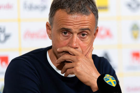 Head coach Luis Enrique of Spain