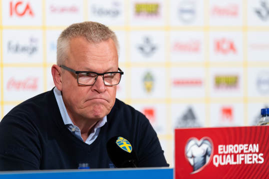 Head coach Janne Andersson of Sweden