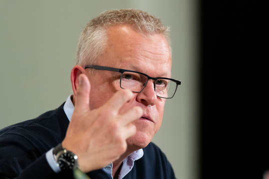 Head coach Janne Andersson of Sweden
