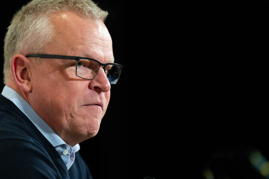Head coach Janne Andersson of Sweden