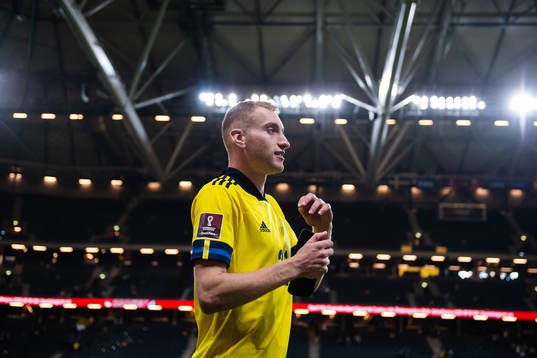 Dejan Kulusevski of Sweden