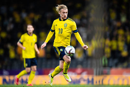 Emil Forsberg of Sweden