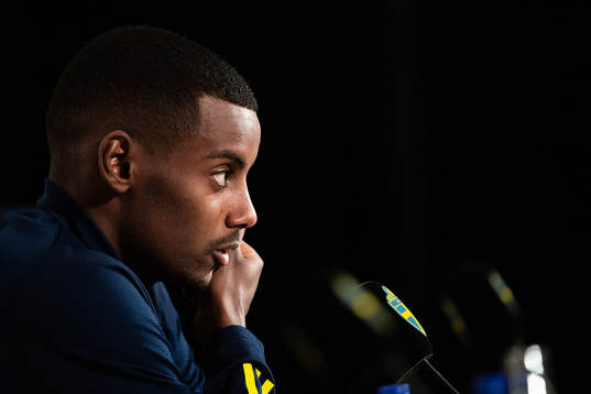 Alexander Isak of Sweden