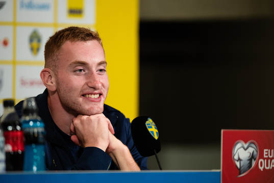 Dejan Kulusevski of Sweden