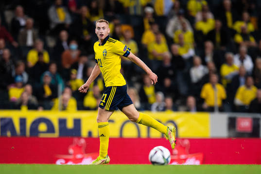 Dejan Kulusevski of Sweden