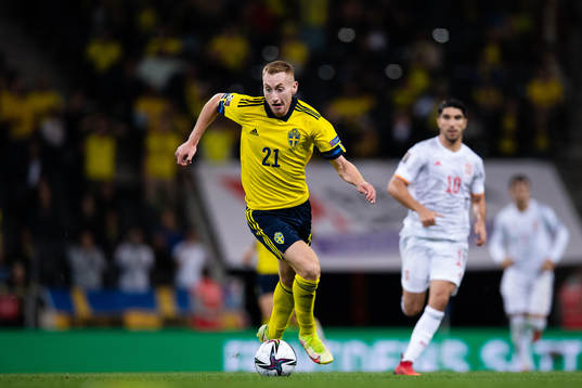 Dejan Kulusevski of Sweden