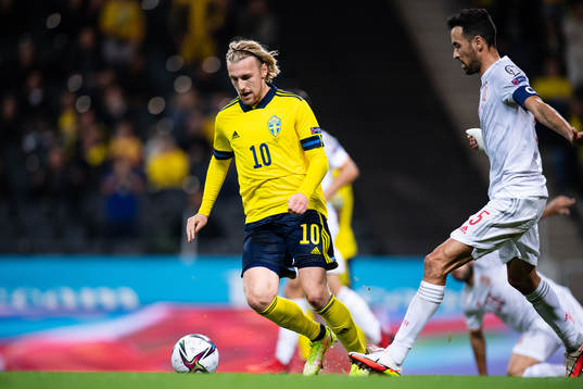 Emil Forsberg of Sweden