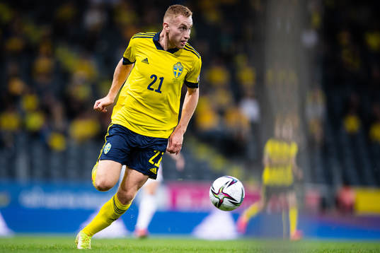 Dejan Kulusevski of Sweden