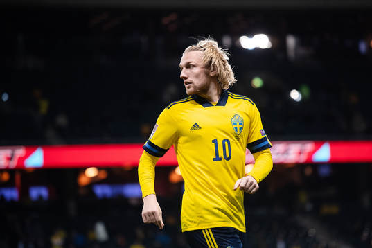 Emil Forsberg of Sweden