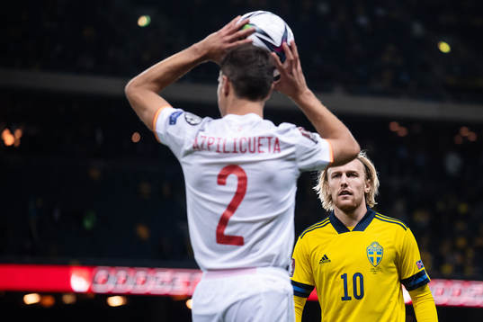 Emil Forsberg of Sweden