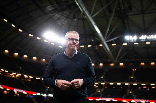 head coach Janne Andersson of Sweden