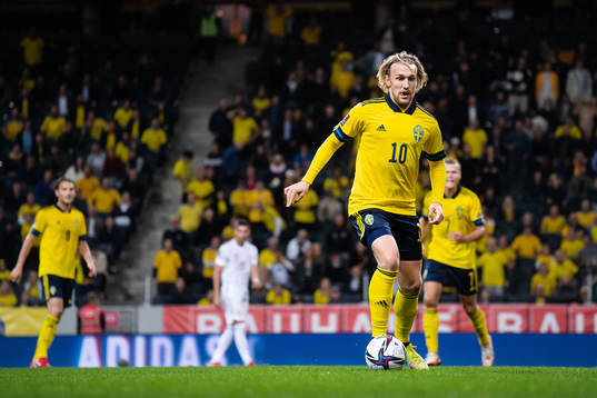 Emil Forsberg of Sweden