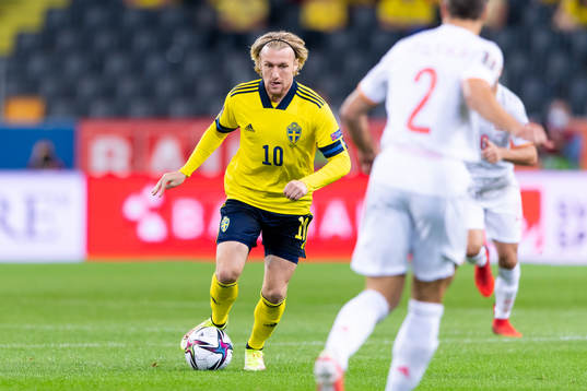 Emil Forsberg of Sweden
