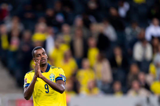 Alexander Isak of Sweden