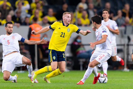 Dejan Kulusevski of Sweden