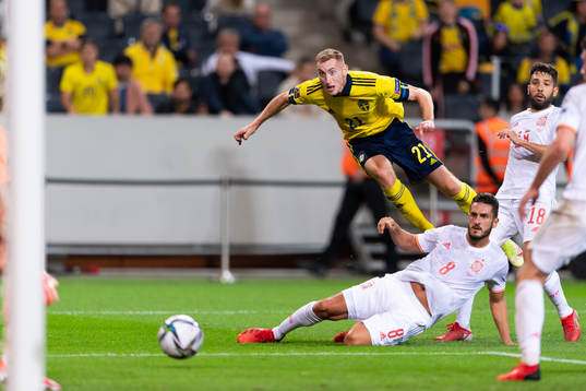 Dejan Kulusevski of Sweden