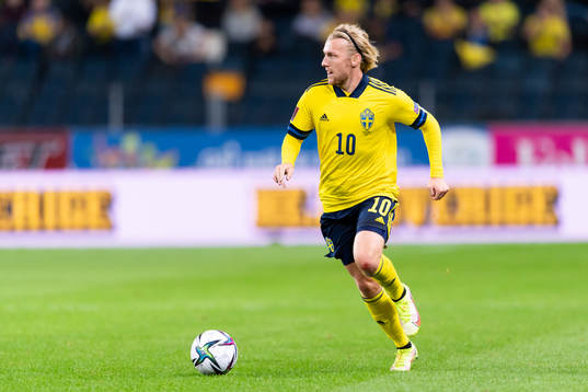 Emil Forsberg of Sweden