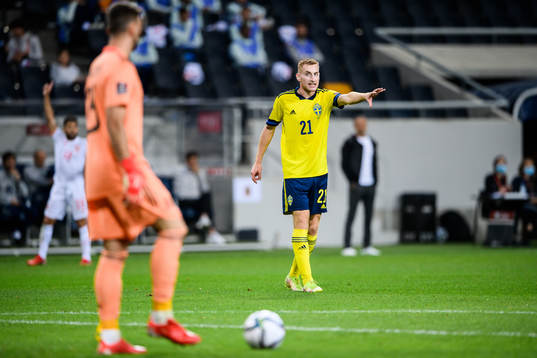 Dejan Kulusevski of Sweden