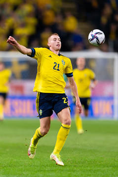 Dejan Kulusevski of Sweden