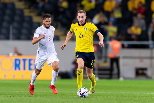 Dejan Kulusevski of Sweden