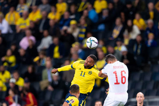Isaac Kiese-Thelin of Sweden