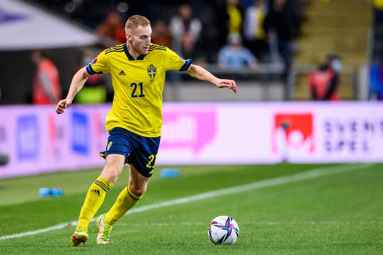 Dejan Kulusevski of Sweden