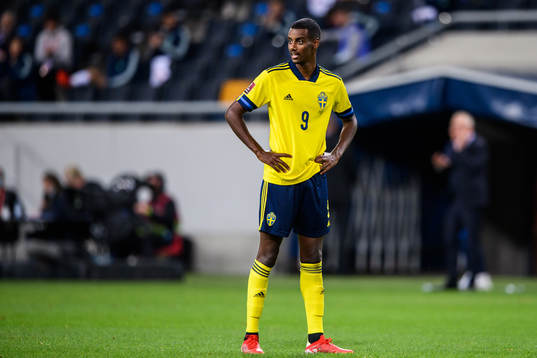 Alexander Isak of Sweden