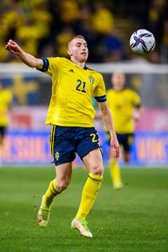 Dejan Kulusevski of Sweden