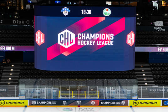 Interior view of Bossard Arena