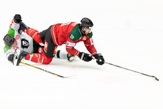 David Bernad of Mlada Boleslav and Joel Lundqvist  of