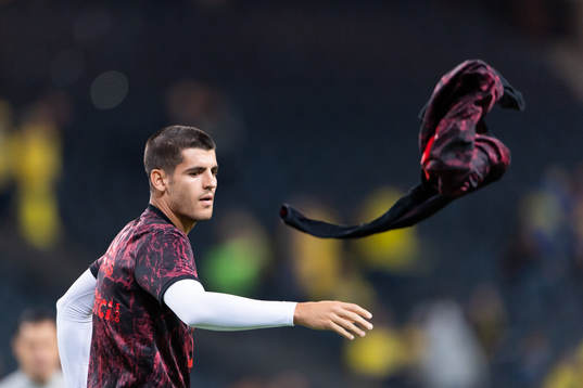 Alvaro Morata of Spain